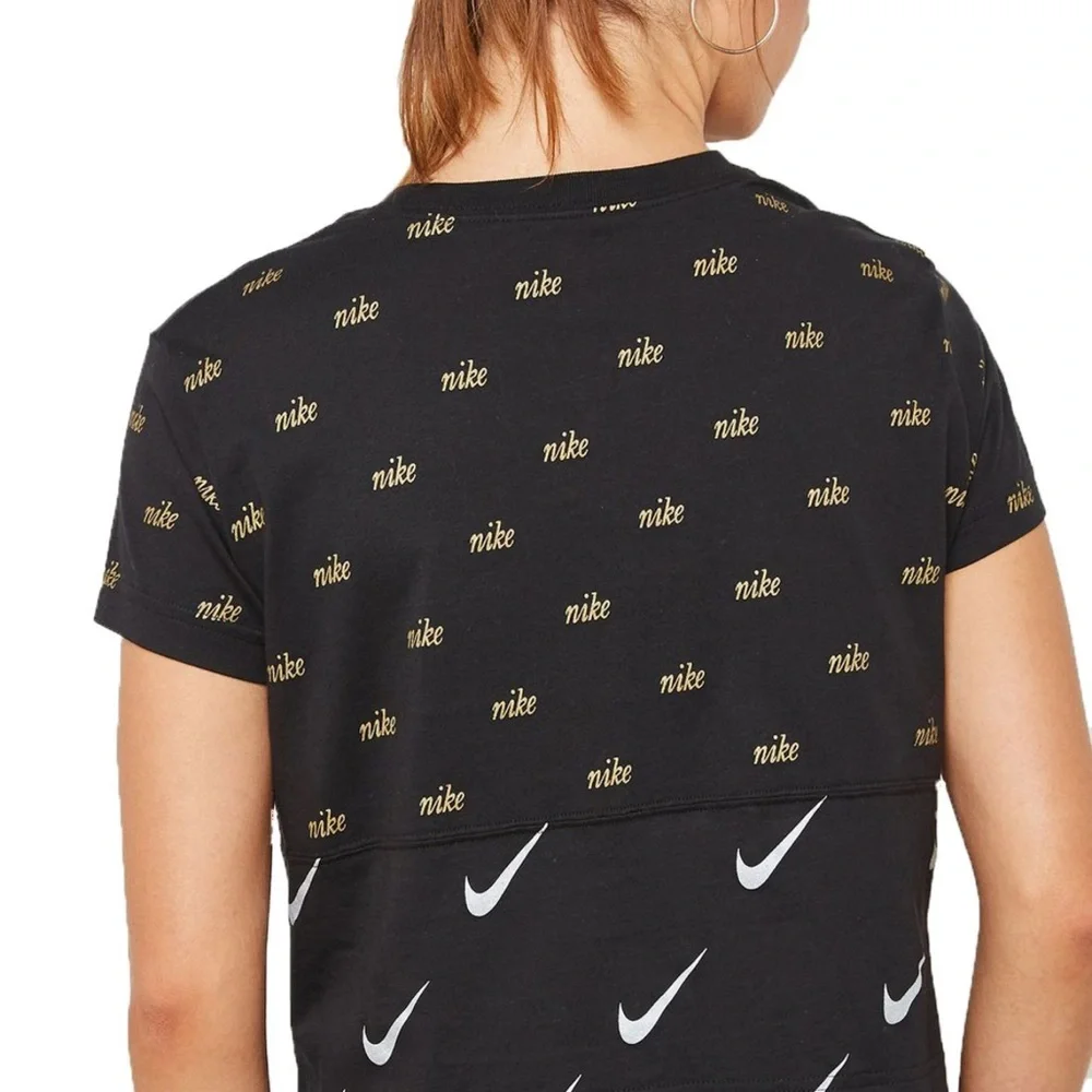 🖤Nike Black Tee with Gold and White Accents